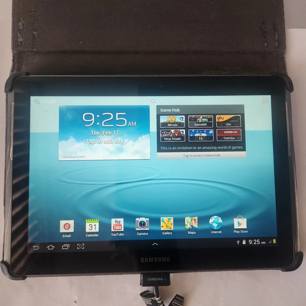Samsung Black Tablet